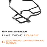 Barre paratelaio ktm 1290 sa 2022-2024