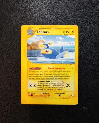 Lanturn Aquapolis Ita - Carte Pokemon 