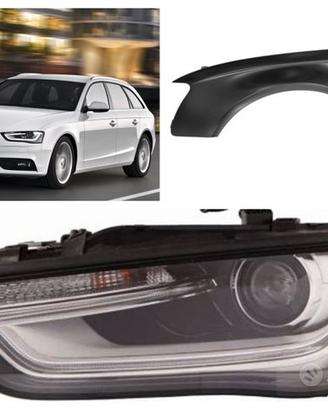 Audi A4 b8 paraurti cofano fanale airbag freni 11-