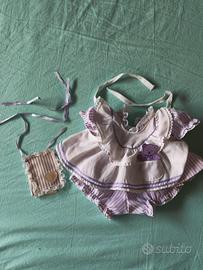 my Child Mattel pinny righe originale con libretto