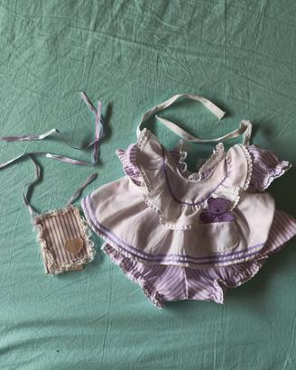 my Child Mattel pinny righe originale con libretto