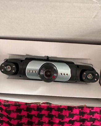 Dash Cam Auto 4 Canali 1080P - Schermo LCD 3,16"