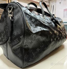 Louis Vuitton Keepall 50 Monogram Eclipse Original