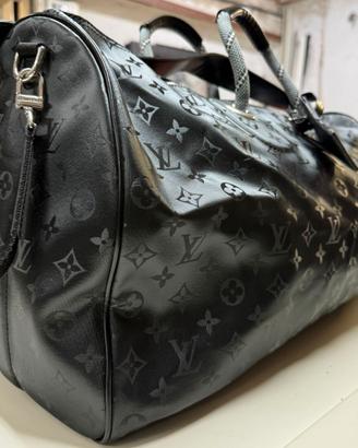 Louis Vuitton Keepall 50 Monogram Eclipse Original