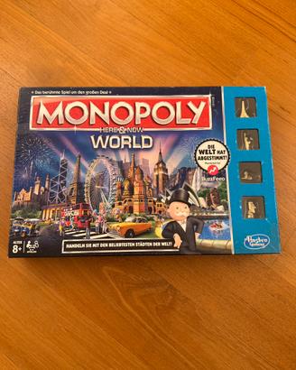 Monopoly world edition - gioco tavola perfetto