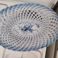 Centrotavola Cestino ceramica traforato


