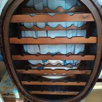 portabottiglie a botte
