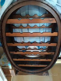 portabottiglie a botte