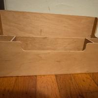 Organizer legno ikea