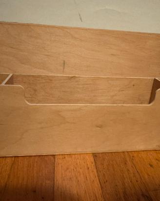 Organizer legno ikea