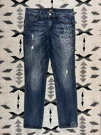 Jeans Liu Jo con strass azzurri | taglia S