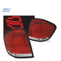 FANALI MERCEDES W164 05-08 BAR LED ROSSO CHIARO