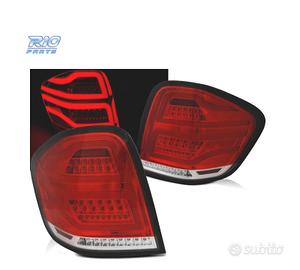 FANALI MERCEDES W164 05-08 BAR LED ROSSO CHIARO