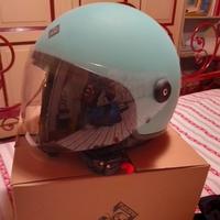 Casco e guanti moto bambino 