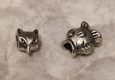 Ciondoli Volpe Pesce Charm Fox Fish Portafortuna