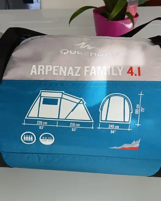 Tenda da campeggio Arpenaz Family 4.1 di Decathlon