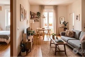 Bilocale con BALCONE- PORTA FURBA