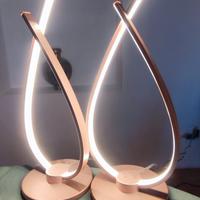 coppia lampade LED da tavolo EGLO Palozza