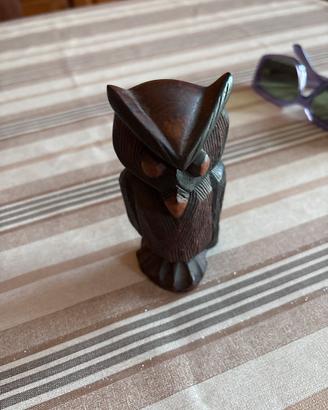 Gufo in legno