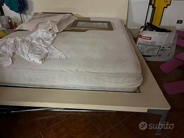 Letto originale Porro in legno di ciliegio