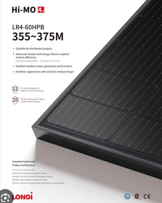 Pannelli solari seminuovi