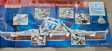 modello nave BISMARCK