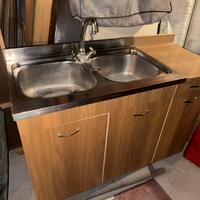 Lavello cucina con pensile