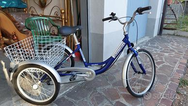 Bicicletta 3 ruote anziani