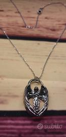 Collana pendente Angelo Custode Grandi ali
stupend