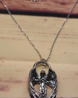 Collana pendente Angelo Custode Grandi ali
stupend