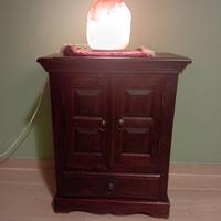 Coppia di comodini stile etnico 