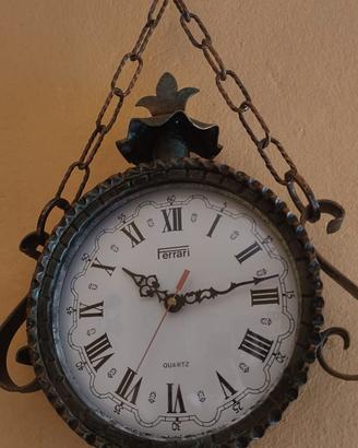 Orologio da muro vintage ferro battuto – Ferrari