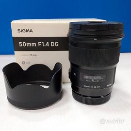 Sigma  50 1.4 DG per Canon EF