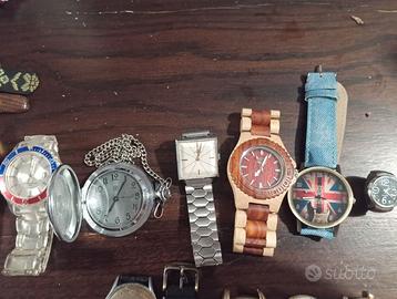 Orologi cinturini casse pelle acciaio LOTTI
