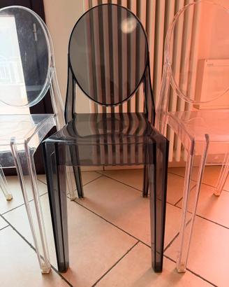 3 Sedie Kartell Victoria ghost