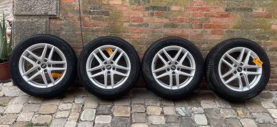 Gomme Termiche e Cerchi 225/55 r17 Audi Originali