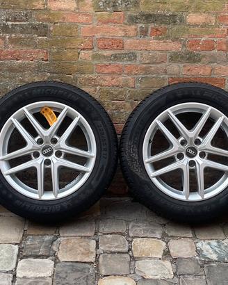 Gomme Termiche e Cerchi 225/55 r17 Audi Originali