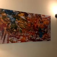 Quadro arte contemporanea 120cm x 60cm