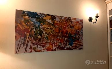 Quadro arte contemporanea 120cm x 60cm