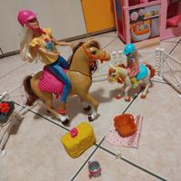 Barbie a cavallo