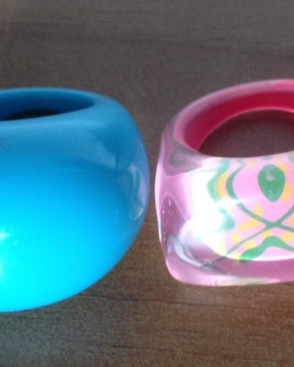 ANELLI RESINA E PLASTICA RIGIDA 2 pz
