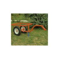 Carrello porta botte con freni