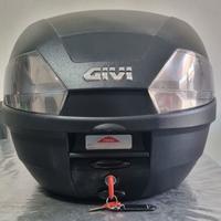 Bauletto Givi Monolock 29lt Tech + Piastra Givi