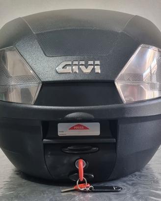 Bauletto Givi Monolock 29lt Tech + Piastra Givi