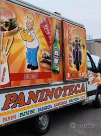 Food Truck Nuovo con impianto Gpl