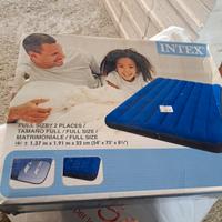 materasso ad aria MATRIMONIALE intex blu