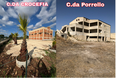 N.2 immobile terreno costruzione rustico