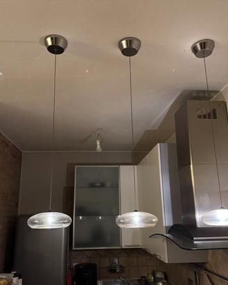 3 Lampade Sospese in Vetro - Design
