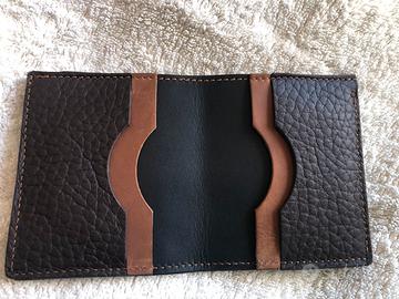 Portafogli vera pelle artigianale