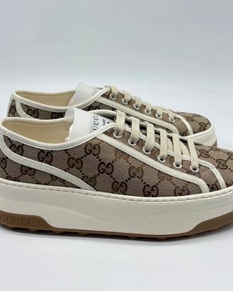 Sneakers/ Scarpe Gucci Tennis 1977 Monogram GG